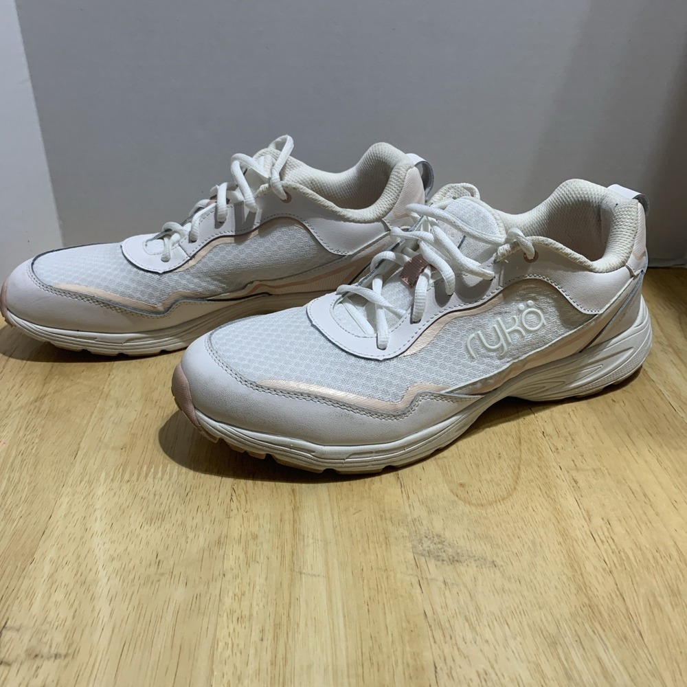 Ryka Women's‎ Shoes Sublime Walking Sneakers Cream/White Size 11W